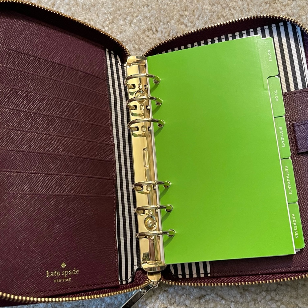 Kate Spade agenda/planner RARE - Picture 4 of 8